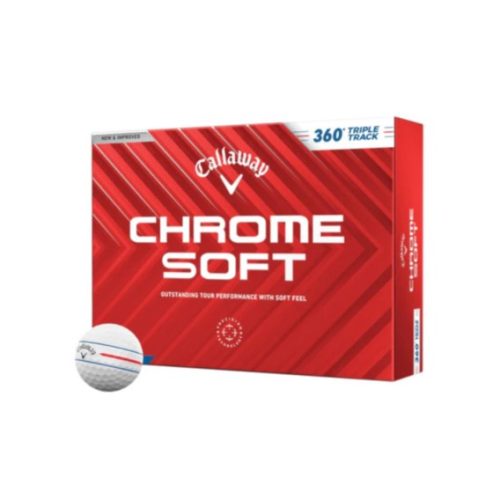 Bolas Golf Chrome Soft 24 Blancas