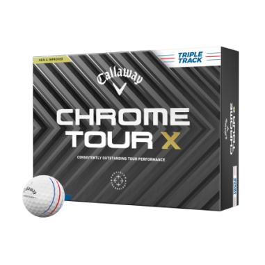 Bolas Golf Chrome tour 24 Blancas Triple Track