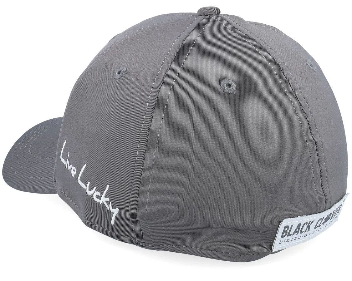 Black Clover Premium Clover 137 Charcoal Flexfit-2